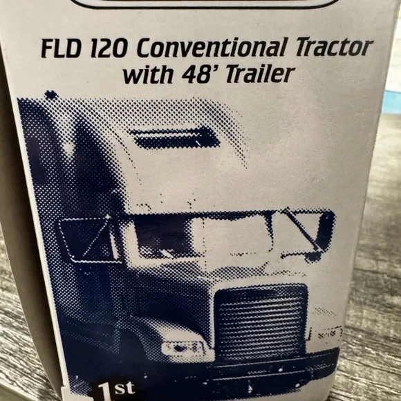 Freightliner FLD 120 Conventional Sleeper Cab w/ 48' Trailer: Beer Nuts - Picture 2 of 3